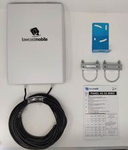 Cargar imagen en el visor de la galería, LowcostMobile PAN5G-MIMO-2024 12dBi 4G 5G SMA Panel Antena para enrutadores TP-Link, Huawei, ZTE, ZyXel, Teltonika