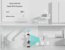 Cargar y reproducir el video en el visor de la galería, TP-Link Deco X50 5G LTE WiFi 6 AX3000 Router 3 RJ45 2 conectores RP-SMA para antena externa