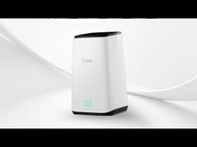 Cargar y reproducir el video en el visor de la galería, ZyXEL FWA510 Nebula 5G NR Router interior 2xRJ45 2.5G 1xUSB 3.0 4 puertos TS9 para antena externa