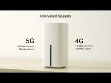 Cargar y reproducir el video en el visor de la galería, TP-Link NX511v 5G Router WiFi Mesh 3 x RJ45 RJ11 WiFi 6 AX3000