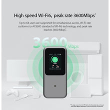 Cargar imagen en el visor de la galería, ZTE MU5120 MiFi Pebble 5G 4G WiFi 6 10000mAh Batería con Carga Rápida