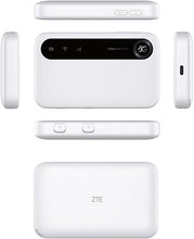 Cargar imagen en el visor de la galería, ZTE U50 5G MiFi Pocket Hotspot 4500mAh batería 2 x TS9 para antena externa