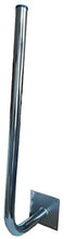 Cargar imagen en el visor de la galería, Soporte de pared Brazo en ángulo Altura 100 cm Desplazamiento 25 cm diámetro 38 mm para antenas 4G LTE 5G, antena parabólica, rastrillo TNT