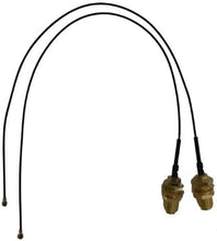 Cargar imagen en el visor de la galería, Adaptador MHF4 SMA Hembra cable negro 20cm para antena externa 4G 5G Compatible Freebox Delta WiFi, GPS