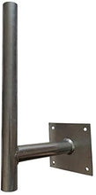 Cargar imagen en el visor de la galería, Soporte de pared Altura 45 cm, desplazamiento 25 cm diámetro 38 mm para antenas 4G LTE 5G, antena parabólica, rastrillo de TV TNT