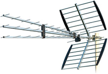 Cargar imagen en el visor de la galería, LowcostMobile RAD47-DVB-TRIPLEX Conector de 15,5 dBi F Filtro pasivo 4G LTE 5G NR 700 800Mhz Antena de TV TNT exterior Trinappe 47 elementos