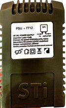 Cargar imagen en el visor de la galería, Fuente de alimentación eléctrica STI 12V 150mA para antenas de TV TNT Enchufe F hembra 1 entrada 1 salida