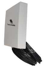 Cargar imagen en el visor de la galería, LowcostMobile PAN5G-MIMO-2021 12dBi 2x10m Antena 4G 5G SMA Cable ALSR200 para Huawei B818, B715, 5G CPE PRO, Asus, TP LINK, Netgear y +