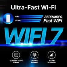 Cargar imagen en el visor de la galería, ZTE G5 MC8520B 5G CPE WiFi 7 Gigabit RJ11 2 TS9 para antena externa
