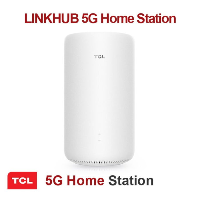 TCL HH500E Linkhub 5G Home Station White WiFi 6 Router 2 puertos RJ45 2 x CRC9 para antena externa